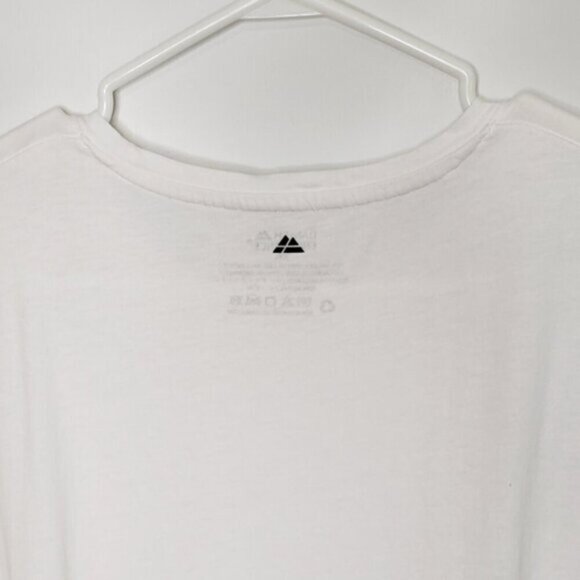 Danish Endurables White Short Sleeve Tee Classic Organic Cotton Modal Men's XXL - Picture 4 of 10